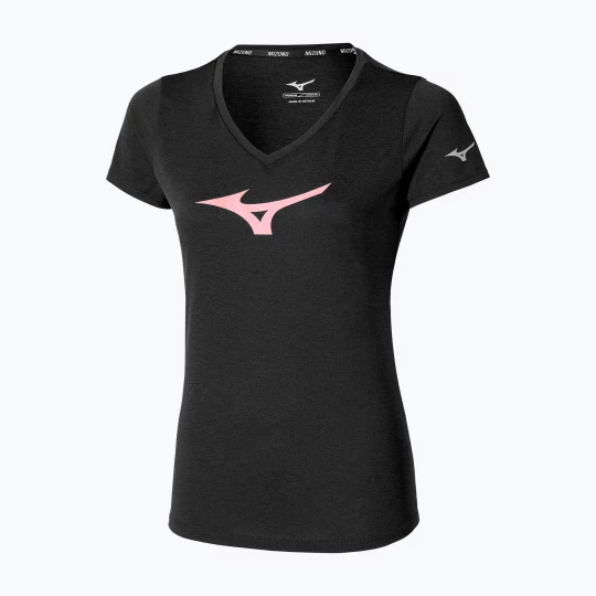 Obrázek produktu Dámské běžecké tričko Mizuno Core Runbird Tee black / mauve