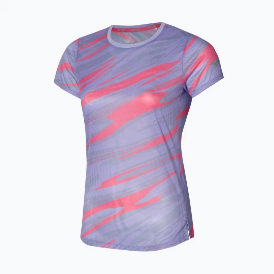 Obrázek produktu Dámské běžecké tričko Mizuno DAF Graphic Tee pastel lilac fialová