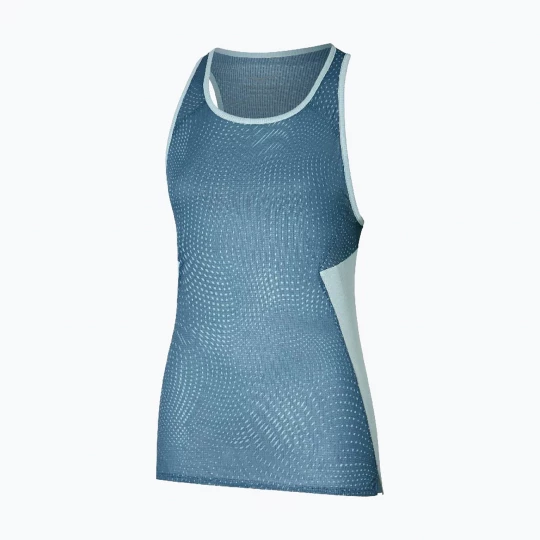 Obrázek produktu Dámské běžecké tričko Mizuno DryAeroFlow Graphic Tank citadel Modrá