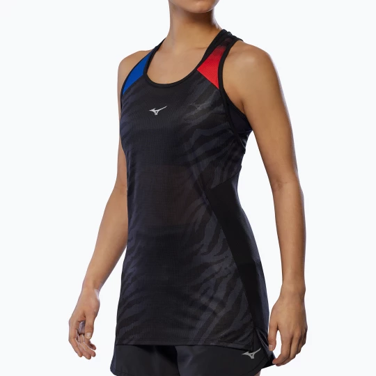 Obrázek produktu Dámské běžecké tričko Mizuno DryAeroFlow Graphic Tank oni red