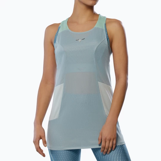 Obrázek produktu Dámské běžecké tričko Mizuno DryAeroFlow Tank cloud blue