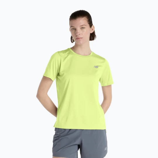Obrázek produktu Dámské běžecké tričko New Balance Essentials afterglow Zelená