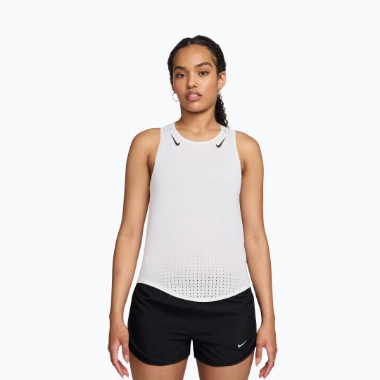 Obrázek produktu Dámské běžecké tričko Nike AeroSwift Dri-Fit ADV Singlet white / black