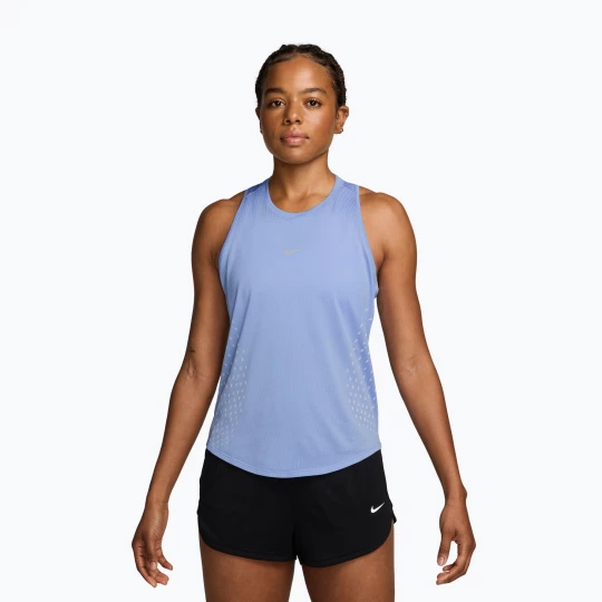 Obrázek produktu Dámské běžecké tričko Nike Swift Aero-Fit Tank Top aluminum / pure platinum Modrá