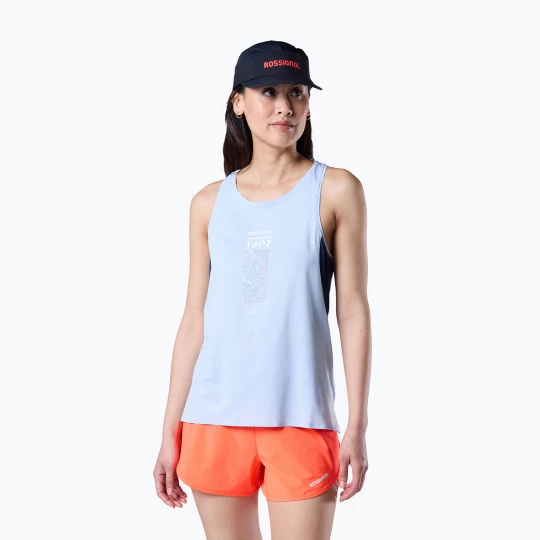 Obrázek produktu Dámské běžecké tričko Rossignol Sapa Ultra Tank blue aura
