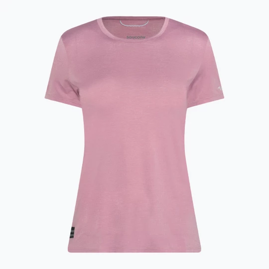 Obrázek produktu Dámské běžecké tričko Saucony Stop tričko watch orchid heather Růžová