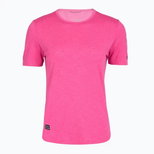 Obrázek produktu Dámské běžecké tričko Saucony Stopwatch SS fuchsia heather Růžová