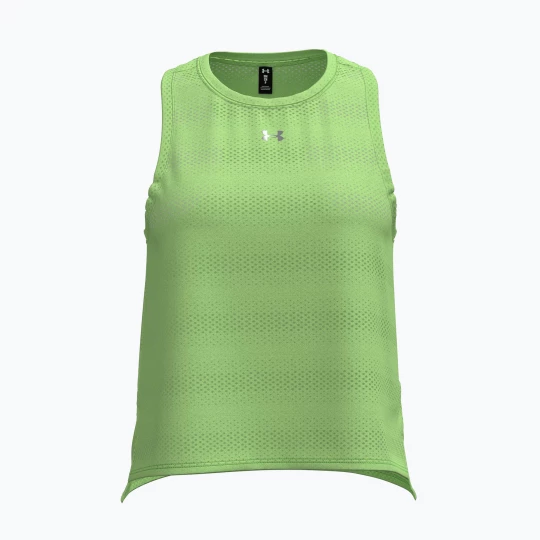 Obrázek produktu Dámské běžecké tričko Under Armour Velociti Singlet lumos lime / white Zelená