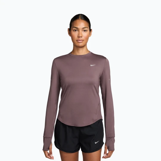 Obrázek produktu Dámské běžecké triko Longsleeve Nike Swift Dri-Fit UV tattoo Hnědá