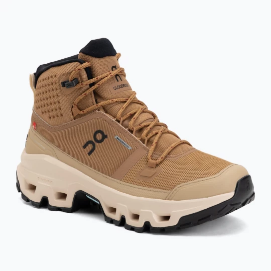 Obrázek produktu Dámské boty On Cloudrock Mid Waterproof sphinx / sand Hnědá