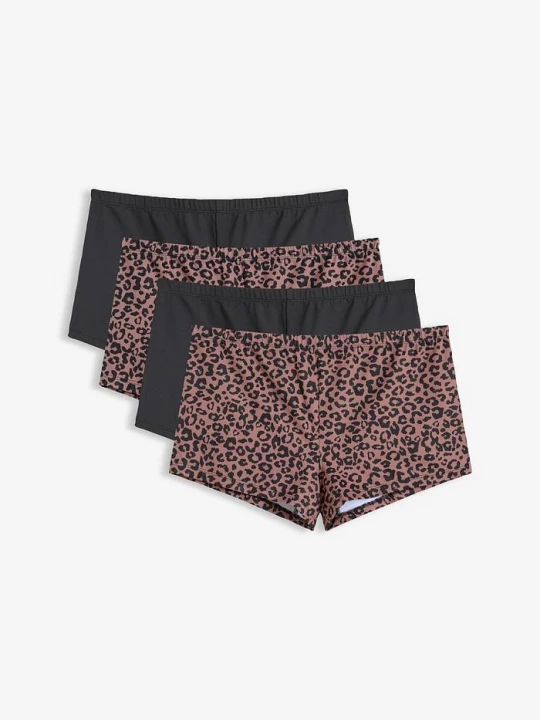 Obrázek produktu Dámské boxerky z hladkého mikrovlákna (4 ks v balení) BonPrix