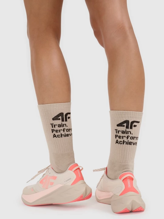 Obrázek produktu Dámské casual ponožky nad kotník (2-pack) - multicolor 4F