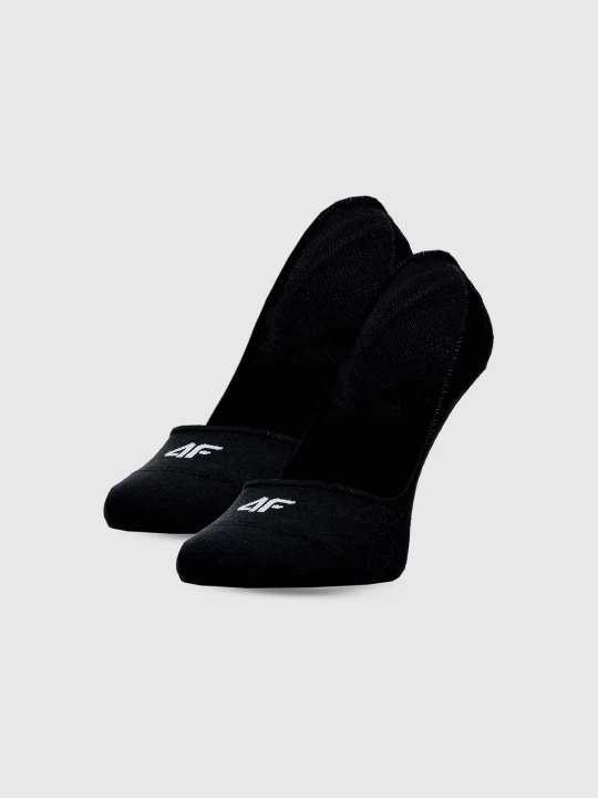 Obrázek produktu Dámské casual ponožky neviditelné (2-pack) - černé 4F