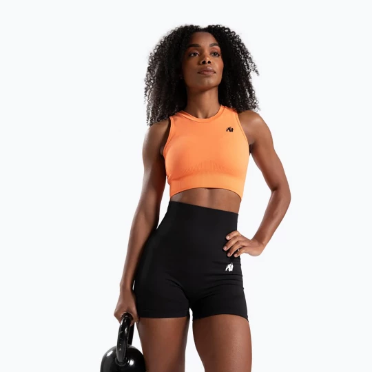 Obrázek produktu Dámské fitness tílko Gorilla Wear Olivia Crop orange