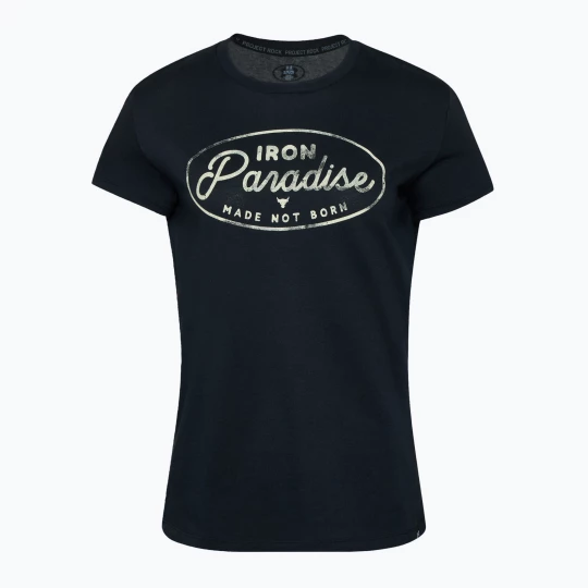 Obrázek produktu Dámské fitness tričko Under Armour Project Rock HW black / silt