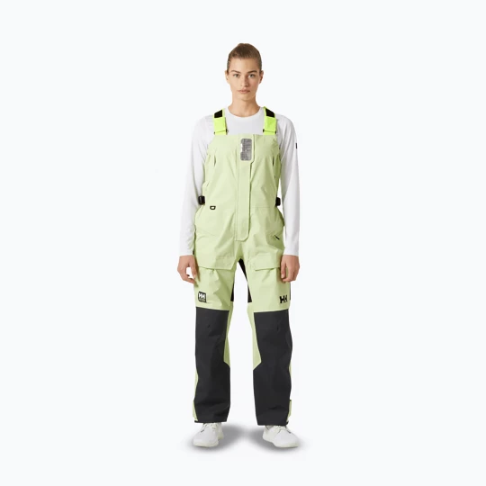 Obrázek produktu Dámské jachtařské kalhoty Helly Hansen Skagen Pro Bib washed lime Zelená
