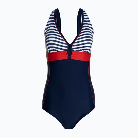 Obrázek produktu Dámské jednodílné plavky AQUA-SPEED Maris modrá / bílá Námořnická modř
