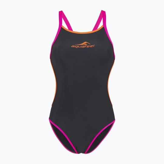 Obrázek produktu Dámské jednodílné plavky aquaFeel Training V-Back grey / smoke
