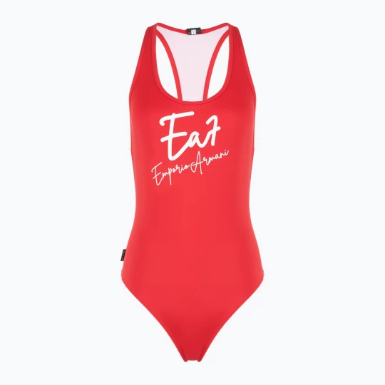 Obrázek produktu Dámské jednodílné plavky EA7 Emporio Armani Maxi Logo One Piece racing red