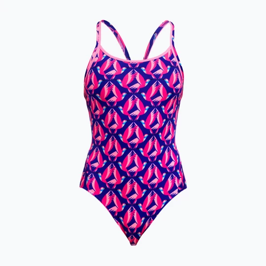 Obrázek produktu Dámské jednodílné plavky Funkita Diamond Back One Piece Ho Hum Růžová