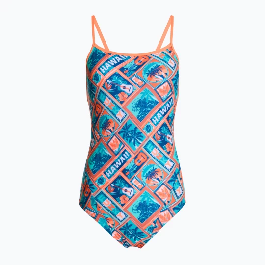 Obrázek produktu Dámské jednodílné plavky Funkita One Piece tiki tango Modrá