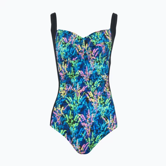 Obrázek produktu Dámské jednodílné plavky Funkita Ruched One Piece midnight meadow Modrá