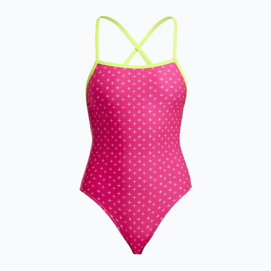 Obrázek produktu Dámské jednodílné plavky Funkita Strapped In One Piece pink proton