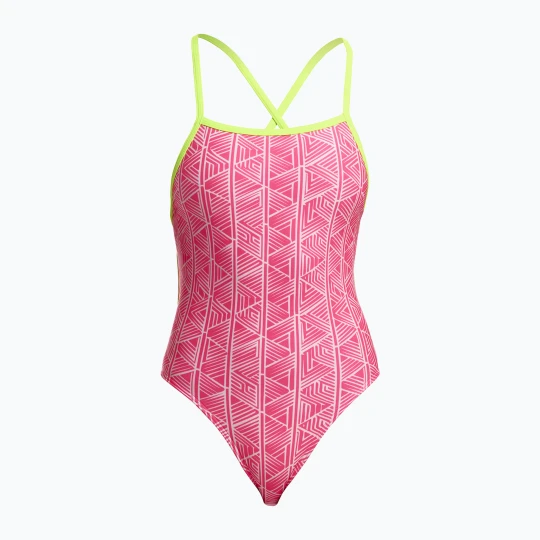 Obrázek produktu Dámské jednodílné plavky Funkita Tie Me Tight One Piece sweet stack