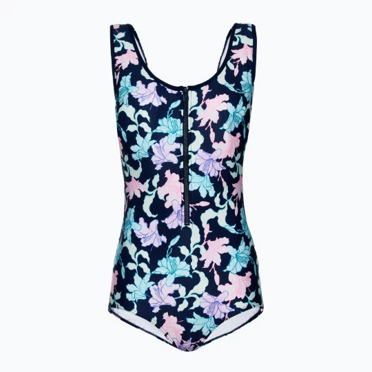 Obrázek produktu Dámské jednodílné plavky Funkita Zip Front One Piece fast flow Námořnická modř