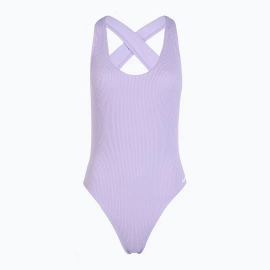 Obrázek produktu Dámské jednodílné plavky Nike Elevated Essential Crossback hydrangeas fialová
