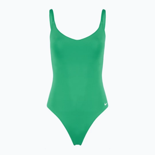 Obrázek produktu Dámské jednodílné plavky Nike Essential V-Neck stadium green