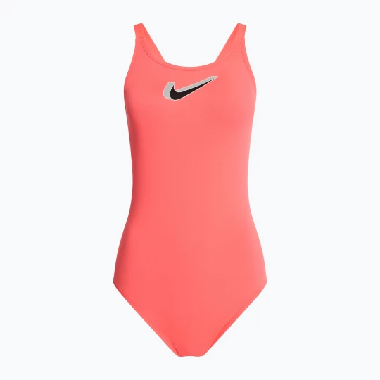 Obrázek produktu Dámské jednodílné plavky Nike Hydrastrong 3D Swoosh Fastback hot punch Růžová