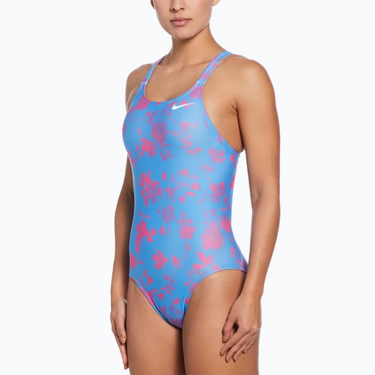 Obrázek produktu Dámské jednodílné plavky Nike Hydrastrong Fastback university blue