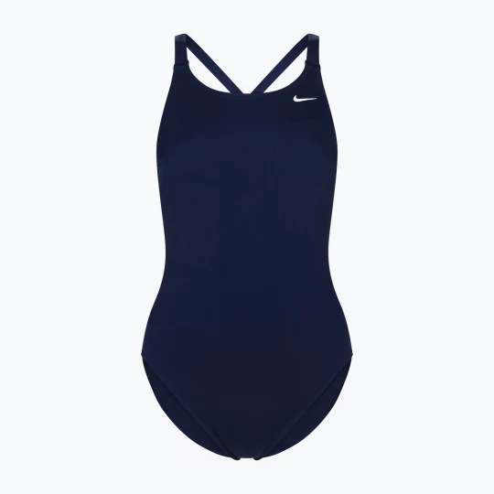 Obrázek produktu Dámské jednodílné plavky Nike Hydrastrong Solid navy blue NESSA001-440 Námořnická modř