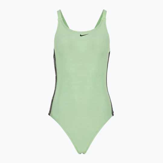 Obrázek produktu Dámské jednodílné plavky Nike Logo Tape Fastback vapor green