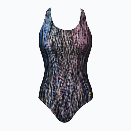 Obrázek produktu Dámské jednodílné plavky RAS Fibre Line Race Back multicolor