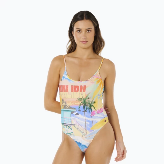 Obrázek produktu Dámské jednodílné plavky Rip Curl Hotel Malibu Cheeky multicolor