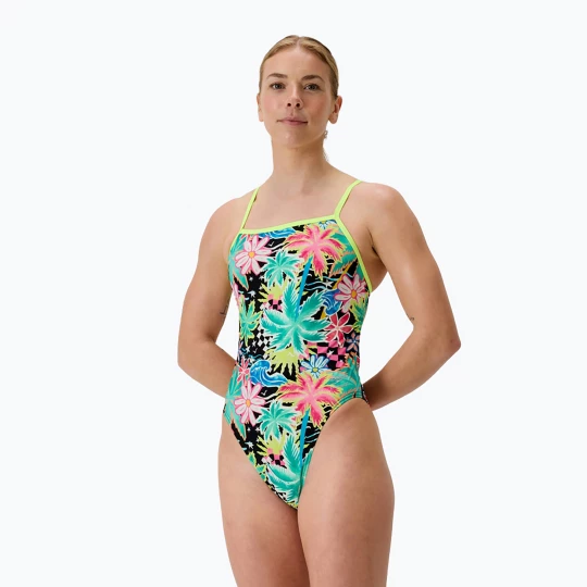 Obrázek produktu Dámské jednodílné plavky Speedo FL Printed V-Back tropicana / black