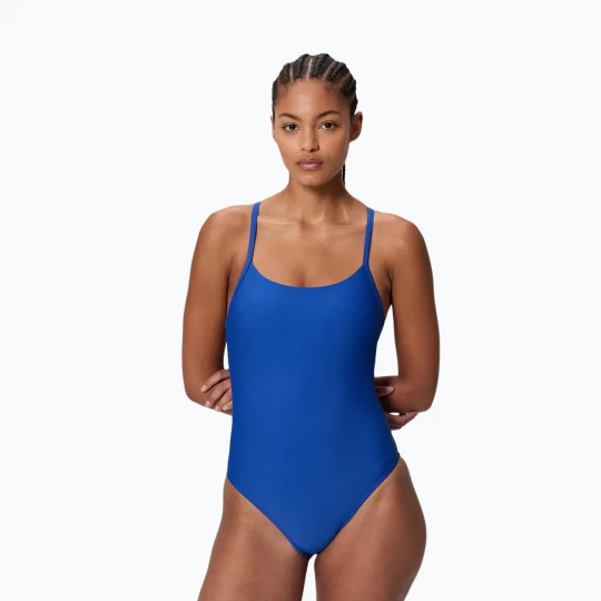 Obrázek produktu Dámské jednodílné plavky Speedo Solid Racerback zaffre blue / anthracite