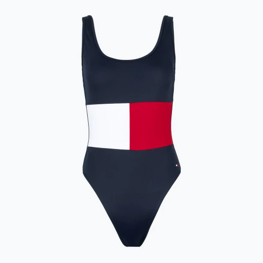 Obrázek produktu Dámské jednodílné plavky Tommy Hilfiger Ohne Piece (Ext Sizes)One Piece (Ext Sizes) dark night navy Námořnická modř