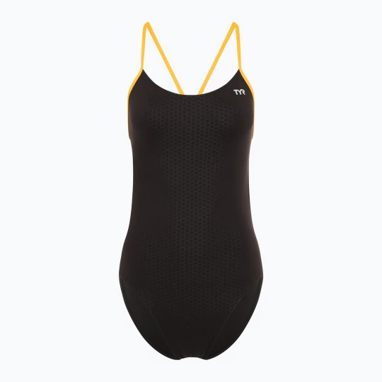 Obrázek produktu Dámské jednodílné plavky TYR Hexa Cutoutfit black / gold