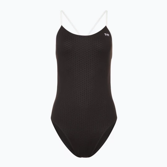 Obrázek produktu Dámské jednodílné plavky TYR Hexa Cutoutfit black / white