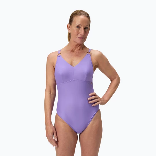 Obrázek produktu Dámské jednodílné plavkyr Speedo Shaping Strappy purple mist fialová