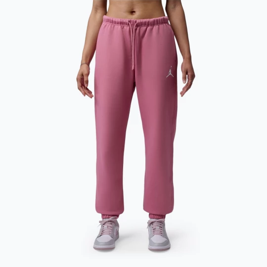 Obrázek produktu Dámské kalhoty Jordan Fleece desert berry / white Růžová