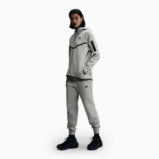 Obrázek produktu Dámské kalhoty Nike Sportswear Tech Fleece Mid-Rise dark grey heather / black