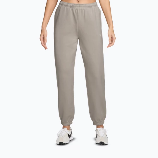 Obrázek produktu Dámské kalhoty Nike Studio Fleece cream li / sail šedá