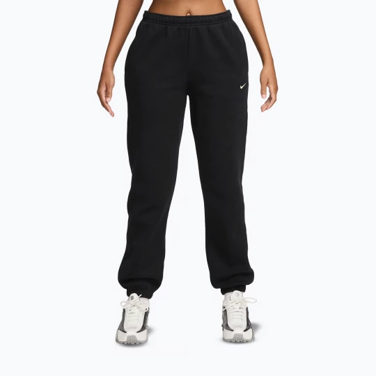 Obrázek produktu Dámské kalhoty Nike Studio Fleece total black / sail