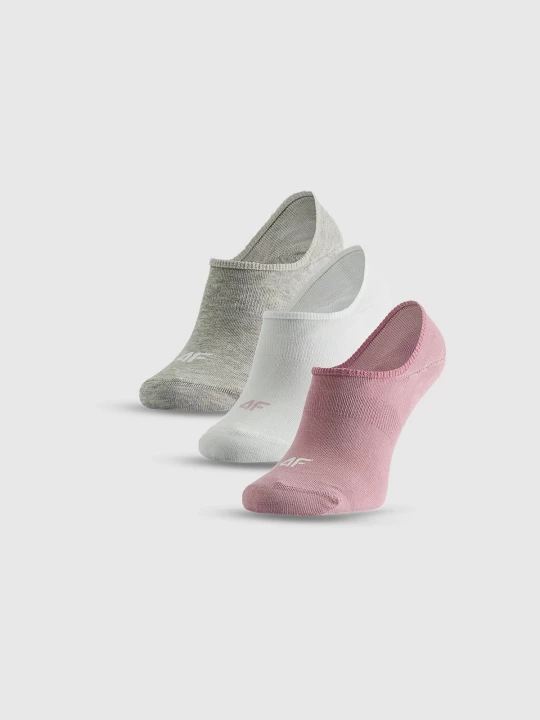 Obrázek produktu Dámské kotníkové ponožky (3-pack) - multicolor 4F