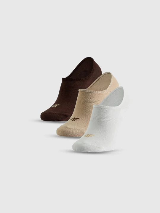 Obrázek produktu Dámské kotníkové ponožky (3-pack) - multicolor 4F