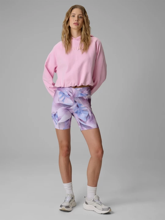 Obrázek produktu Dámské krátké úpletové legíny - multicolor 4F